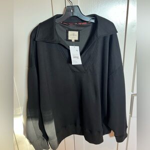 Umgee XL Grae Apparel top -black- NWT